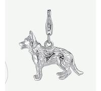 Mylee London German Shepherd Silver Charm - No - Clip On Charm