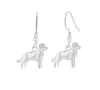 Mylee London Golden Retriever Silver Earrings - Yes - Hook