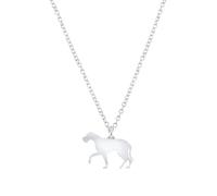 Mylee London Great Dane Silhouette Silver Necklace - Personalised - Yes