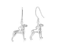 Mylee London Great Dane Silver Earrings - Yes - Hook