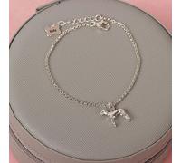 Mylee London Greyhound Dainty Chain Bracelet - Personalised - Sterling Silver - No