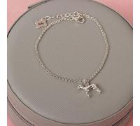 Mylee London Greyhound Dainty Chain Bracelet - Personalised - Sterling Silver - Yes