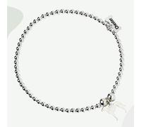 Mylee London Greyhound Silhouette Silver Ball Bead Bracelet - Personalised - Yes - L - 20cm