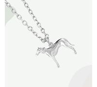 Mylee London Greyhound Silver Necklace - Personalised - Yes