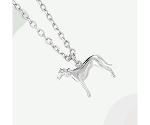 Mylee London Greyhound Silver Necklace - Personalised - Yes