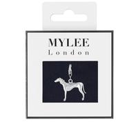 Mylee London Greyhound Silver Plated Charm - Yes - Clip On Charm