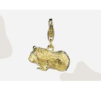 Mylee London Guinea Pig Gold Charm - No - Clip On Charm