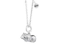 Mylee London Guinea Pig Silver Necklace - Personalised - No