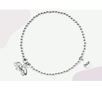 Mylee London Hamster Silver Ball Bead Bracelet - Personalised - No
