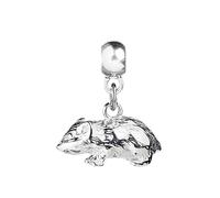Mylee London Hamster Silver Charm - Yes - Slider Charm