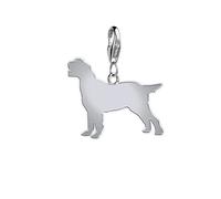 Mylee London Italian Spinone Silhouette Silver Charm - Yes - Clip On Charm
