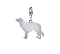 Mylee London Kooikerhondje Silhouette Silver Charm - No - Clip On Charm