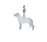 Mylee London Large Munsterlander Silhouette Silver Charm - Yes - Clip On Charm