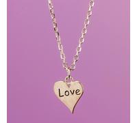 Mylee London Love Heart Necklace - Sterling Silver - No