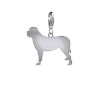 Mylee London Mastiff Silhouette Silver Charm - Yes - Clip On Charm