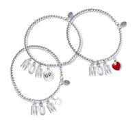 Mylee London Mother's Day Silver Bracelet With Charm - No - 1 - 1