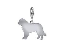 Mylee London Newfoundland Silhouette Silver Charm - No - Clip On Charm
