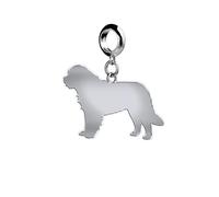 Mylee London Newfoundland Silhouette Silver Charm - No - Slider Charm