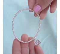 Mylee London Number 18 on Silver Ball Bead Bracelet - Yes - Child