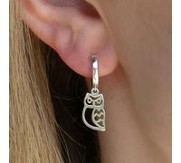 Mylee London Owl Earrings - Sterling Silver - Yes - Hoop