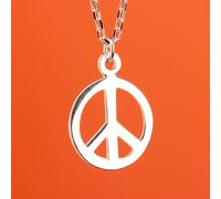 Mylee London Peace Necklace - Sterling Silver - Yes