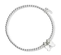 Mylee London Personalised Bone Bracelet - Sterling Silver - Adult - No