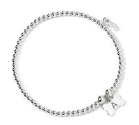 Mylee London Personalised Bone Bracelet - Sterling Silver - Child - Yes