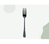 Mylee London Personalised Stainless Steel Fork - Black - No