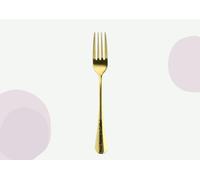 Mylee London Personalised Stainless Steel Fork - Gold - No