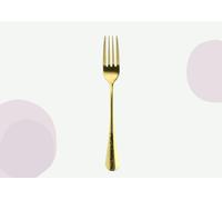 Mylee London Personalised Stainless Steel Fork - Gold - Yes