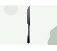 Mylee London Personalised Stainless Steel Table Knife - Black - No