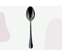 Mylee London Personalised Stainless Steel Teaspoon - Black - Yes