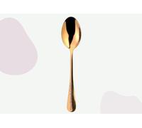 Mylee London Personalised Stainless Steel Teaspoon - Rose Gold - Yes
