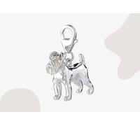 Mylee London Schnauzer Silver Charm - No - Clip On Charm
