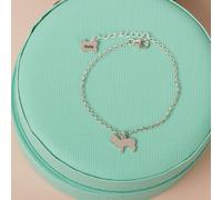 Mylee London Silhouette Dog Chain Bracelet - Personalised - Sterling Silver - Yes - Yorkshire Terrier - Yorkshire Terrier
