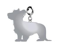 Mylee London Skye Terrier Silhouette Silver Charm - Slider Charm - Yes