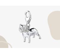 Mylee London Staffordshire Bull Terrier Silver Charm - No - Clip On Charm