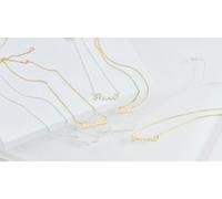 Mylee London Star Sign Silver Necklace - Sterling Silver - Libra - No