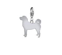 Mylee London Turkish Kangal Dog Silhouette Silver Charm - Yes - Clip On Charm