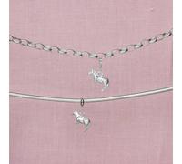 Mylee London Zebra Pendant Charm - Sterling Silver - Yes - Clip On - Clip On