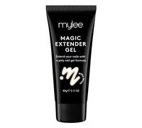 Mylee Magic Extender Gel [Milky White] - Long Lasting Wear, Natural Look, Nail Extension Gel, for Beginners & Salon Professionals, Acrylic Nail Thickening Builder Gel, Nail Art - 60 Gram Tube