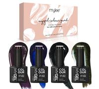 Mylee Gel Nail Polish Quad Colour Set 4x10ml [Galaxy] UV/LED Soak-Off Nail Art Manicure Pedicure for Professional, Salon & Home Use - Long Lasting & Easy to Apply