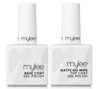 Mylee Nail Gel Polish Matte No-Wipe Top & Base 2x10ml