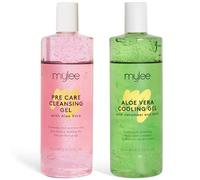 MYLEE Pre & After Care Kit with Aloe Vera Gel (2x500ml) Soothing Cooling