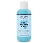 Mylee Prep + Wipe Gel Nail Polish Residue Cleaner Remover, 1000ml Bottle, Gel Nail Preparation, UV LED Manicure Gel Polish Base Wipe, Multi-Purpose f
