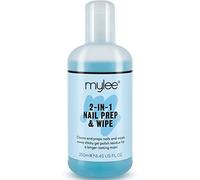 Mylee Prep + Wipe Gel Nail Polish Residue Cleaner Remover 250ml, Preparation & After Care, UV LED Manicure Gel Polish Base Wipe, Multi-Purpose for