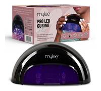 Mylee PRO Salon Series LED Gel Nail Polish Drying Lamp, 5-Finger 15-Second Convex Curing Technology
