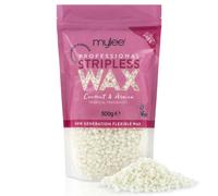 Mylee Professional Hard Wax Beads 500g, Stripless Depilatory Waxing Pellets Solid Film Beans No Strip Needed, Painless Gentle Hair Removal of Full...