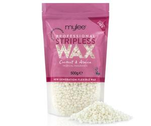 Mylee Professional Hard Wax Beads 500g, Stripless Depilatory Waxing Pellets Solid Film Beans No Strip Needed, Painless Gentle Hair Removal of Full...