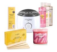 Mylee Salon Quality Waxing Kit Includes Wax Heater, Rose Wax